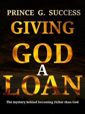 cover image of Giving God a Loan